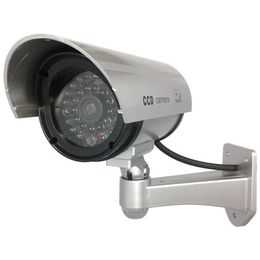 【LED点滅】ダミーカメラ 屋外赤外線防水型 SEC-CAM-NDL
