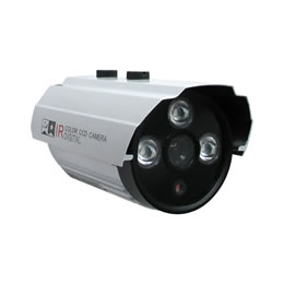 【NVR】屋外防水型カメラ 赤外線LED3灯 SEC-CAA-A