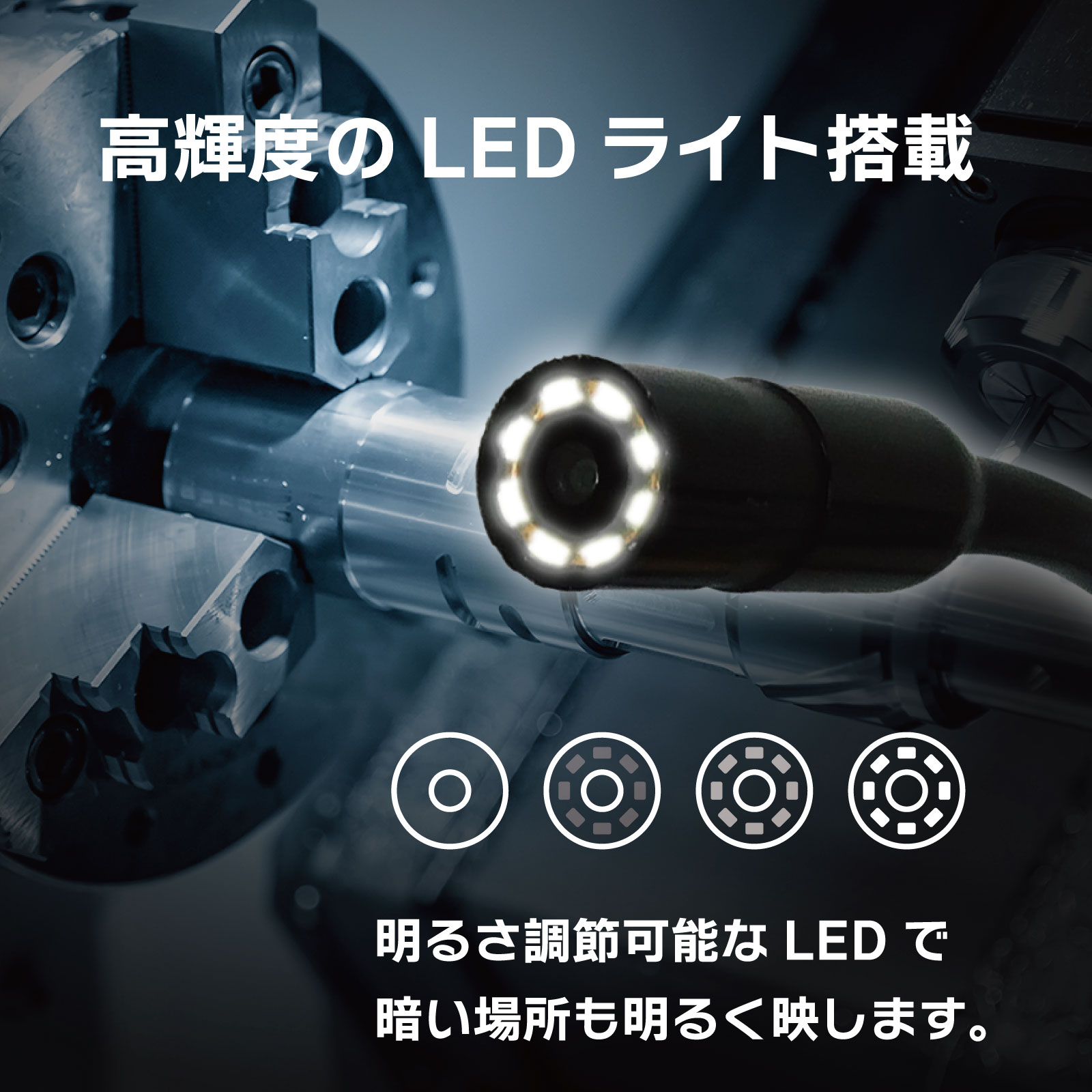 【1レンズ】ファイバースコープカメラ