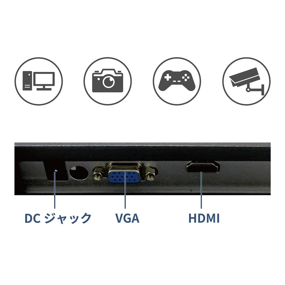 シンプルLCDモニター