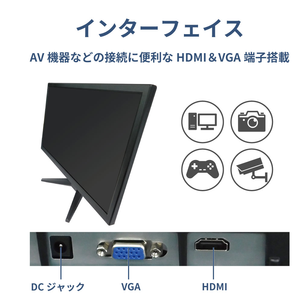 シンプルLCDモニター