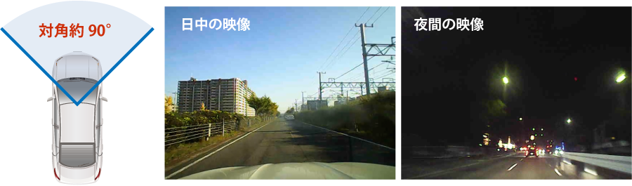 【Peta Came】世界最小級！ペタッと貼るだけドライブレコーダー