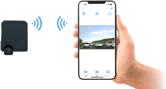 【Peta Came】世界最小級!ペタッと貼るだけドライブレコーダー