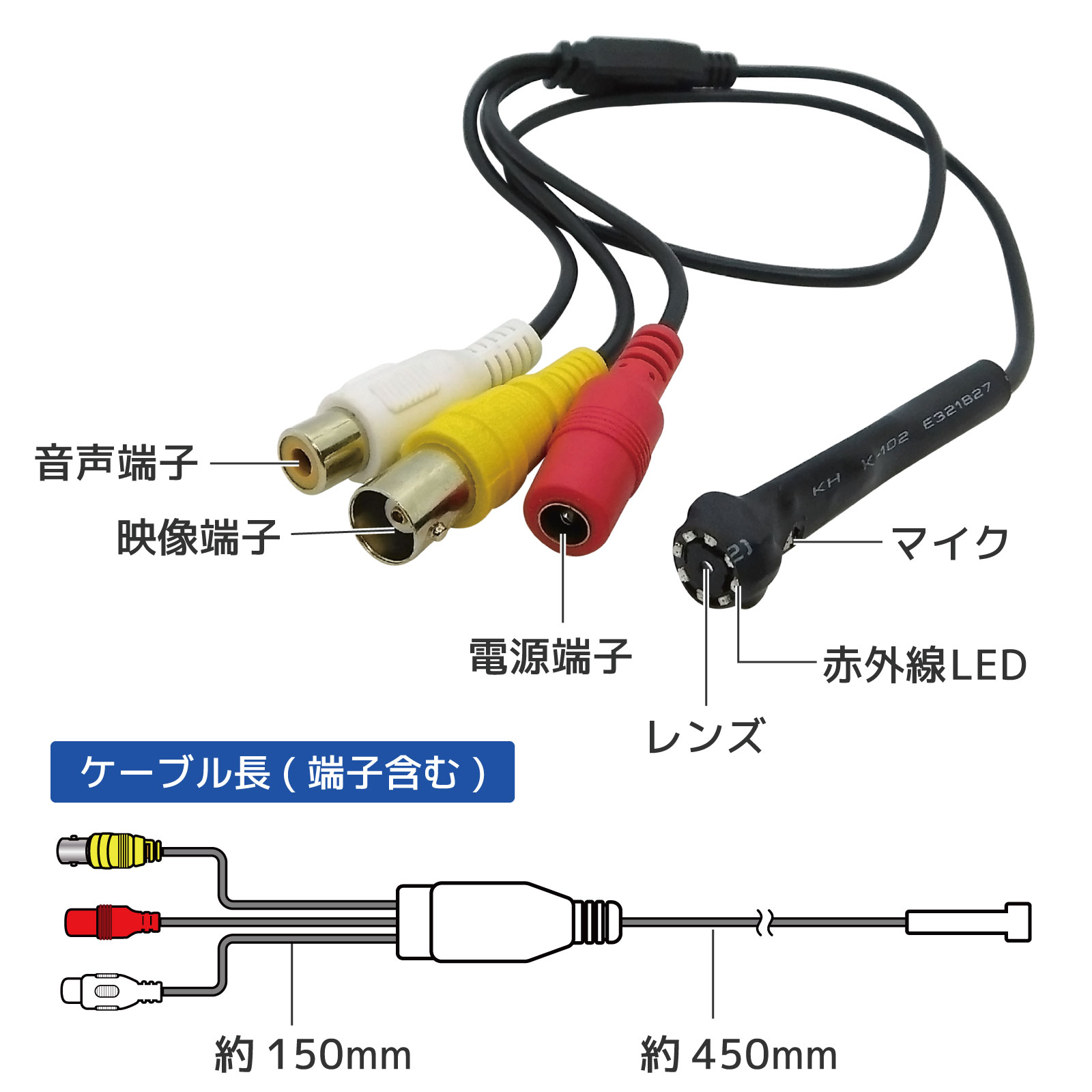 超小型AHDカメラ