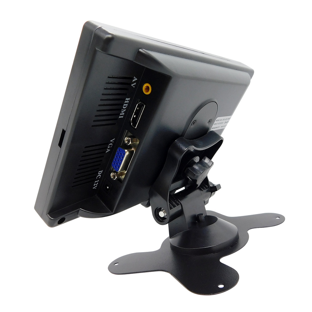 【HDMI/VGA/AV入力】7インチLCDモニター