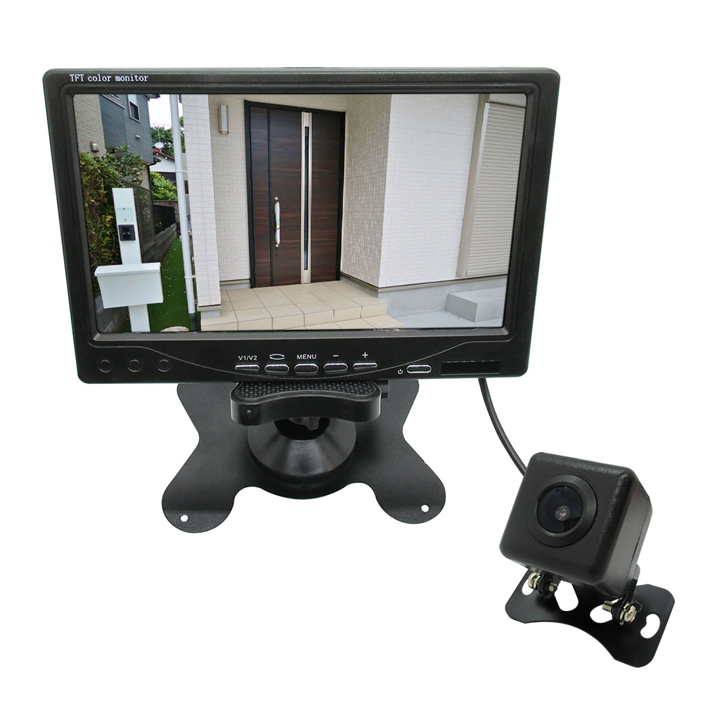 防水小型カメラ＋7インチLCD監視セット（カメラ1台）